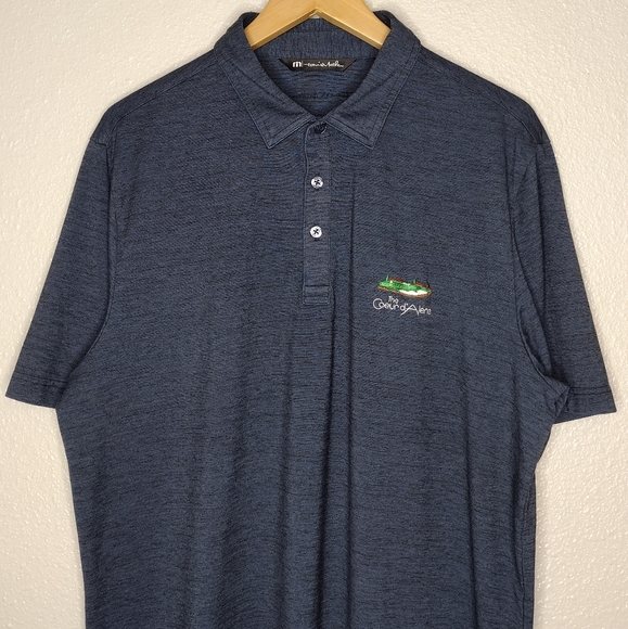 Travis Mathew Men's Collared Athletic Golf Polo Short Sleeve Shirt Size L - Picture 3 of 15